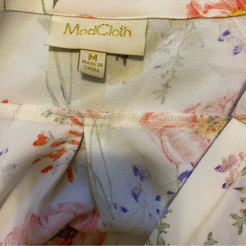 ModCloth Faux Wrap Top - Picture 4 of 7